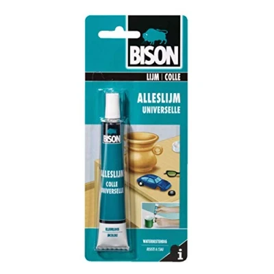 Imagen de Bison Pegamento Super Forte 18 gr toma immédiate transparente Cristaline