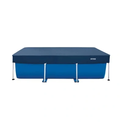 Imagen de Intex 28078 Lona de Invierno para Piscina Rectangular, 3,00 x 2,00 m, Grosor 50/100