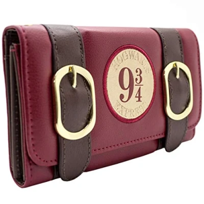 Imagen de Hogwarts H.P. Express Hebilla Billetera Rojo, Talla Única, única, Único
