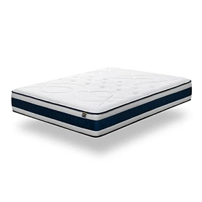 Imagen de KUO Dream Colchón Memory Cell Plus Colchon ViscoGel Titanium con Refuerzo Lumbar Grosor 30 cm 140 x 190