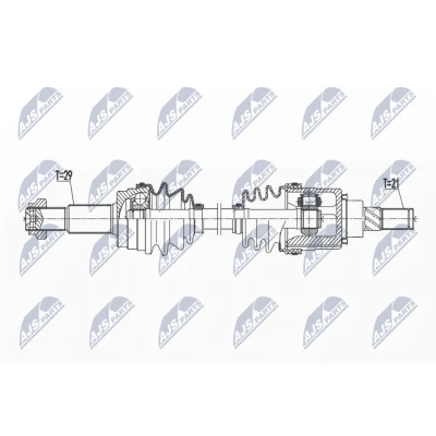 Imagen de Semi eje NTY NPW NS 106