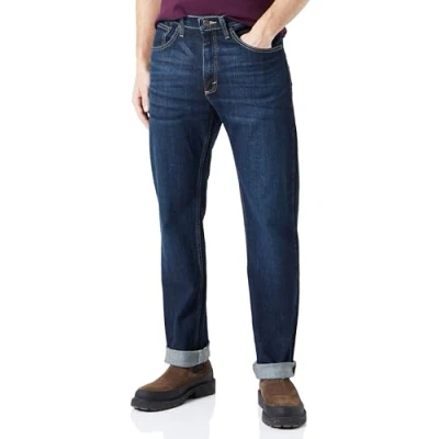Imagen de Wrangler Regular Fit, Vaqueros para Hombre, Azul (Blackened Indigo), 36W / 34L