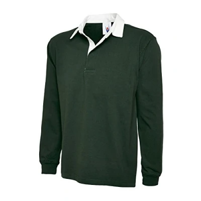 Imagen de Fruit of the Loom Long Sleeve Valueweight tee Camisa, Negro, Large para Hombre