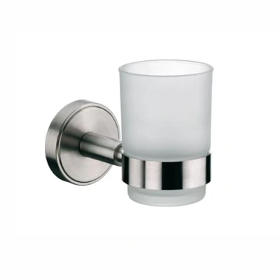 Imagen de Kela 21580 Marbea Vaso para cepillos de Dientes con Soporte Fijar a la Pared (Acero)