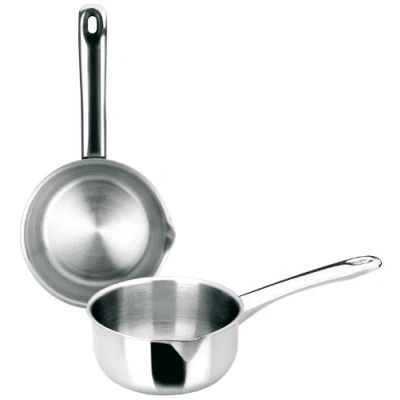 Imagen de Ibili Cazo INOX 18% Prisma con Mango Met.12 cm, Stainless Steel, 12 cms