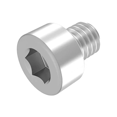 Imagen de SECCARO Tornillo cilíndrico M8 x 10 mm, acero inoxidable V2A, VA A2, DIN 912/ISO 4762, hexágono interior, rosca completa, 20 unidades
