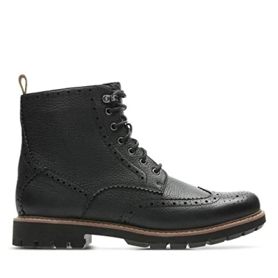 Imagen de Clarks Batcombe LORD Botines con cordones, Hombre, Talla: 47, Noir Zapatos