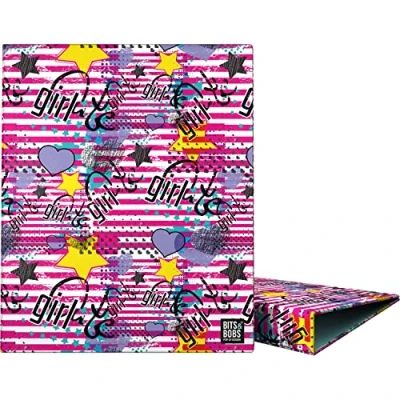 Imagen de Grafoplás Carpeta de Anillas A4 4 Mixtas 25mm Colección Bits&amp;Bobs Pop Up Design Girl Certificado FSC