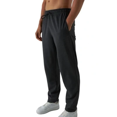 Imagen de Smith &amp; Solo Pantalones de chándal para hombre, modernos, algodón y corte estrecho, hacer deporte, entrenar o el tiempo libre Antracita / recta. S