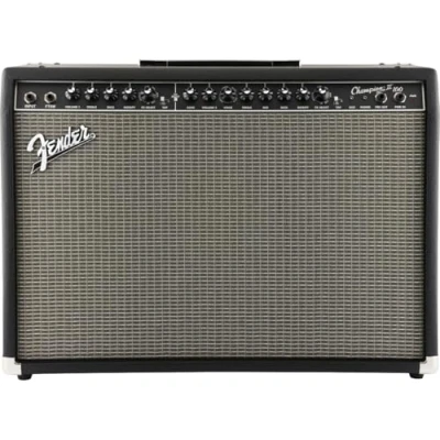 Imagen de Fender Champion II 100, Amplificador Combo para Guitarra, 100W, Adaptado Guitarra Eléctrica, Más Potencia, Efectos y Modelos de Mejorados, Negro/Plata