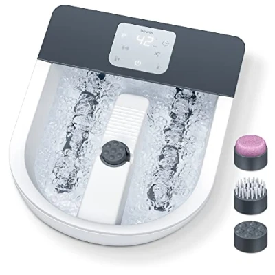 Imagen de Beurer FB 60 Hidromasaje para pies Wellness, spa con función de masaje, calentamiento del agua hasta 48C, utilizable en frío y caliente, baño la talla 53