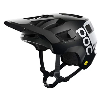Imagen de POC Kortal RACE MIPS Unisex Casco, Talla: 51 54, Uranium black matt/hydrogen white