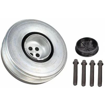 Imagen de METZGER 6400091 Polea de Cigüeñal 6 con tornillos, tapa BMW: 5 Touring, Berlina, 3 Berlina
