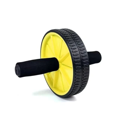 Imagen de OcioDual Rueda Abdominal Ab Wheel Abdominales Roller Gimnasio en Casa Amarillo