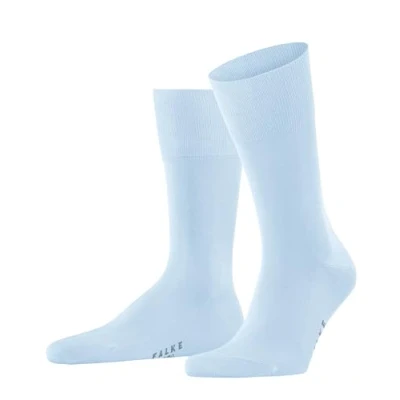 Imagen de FALKE Tiago M SO algodón fil d&#039;Écosse sostenible unicolor 1 par, Calcetines Hombre, Azul (Bluebell 6244) nuevo ecológico, 41 42