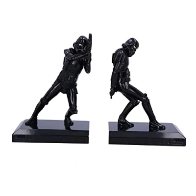 Imagen de Nemesis Now Sujetalibros Stormtrooper Shadow con Licencia Oficial, Negro, 26,5 cm