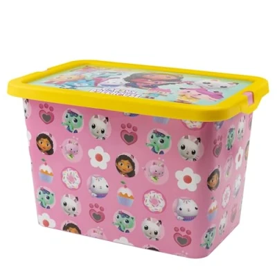 Imagen de CAJA CLICK DE ALMACENAJE CAPACIDAD 7 LITROS GABBYS DOLLHOUSE