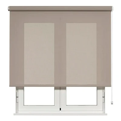 Imagen de VIEWTEX Estor Enrollable Screen Apertura 10% Pebble 180 X 250cm Fabricado en España Garantia 5 años