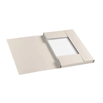 Imagen de Jalema 3882511 Pack de 10 Subcarpetas Ecológicas con 3 Solapas FOLIO 226 g/m² Tree Free Secolor color Beige natural
