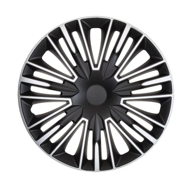 Imagen de AutoStyle PP 5496SB Tapacubos 16in negro/plata