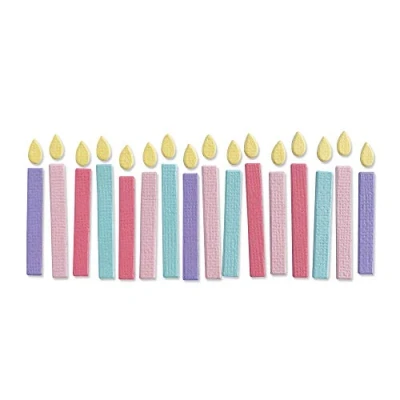 Imagen de Sizzix Thinlits Die 665071 Velas de cumpleaños por Kath Breen talla única