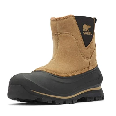 Imagen de Sorel Buxton Pull On Boot WP, Botas para Nieve Impermeables, Hombre, Delta/Black 2023/2024, 43 EU