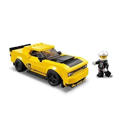 Imagen de LEGO 75893 Speed Champions Dodge Challenger SRT Demon de 2018 y Charger R/T 1970, Juguete Construcción