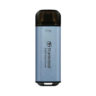 Imagen de Transcend Portable SSD ESD300C 1TB USB Type C 10 Gbit/s PS4/PS5 Compatible, Azul TS1TESD300C