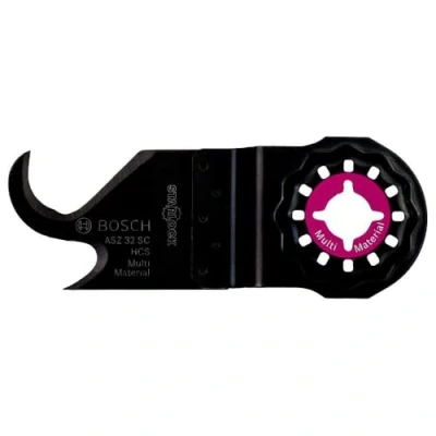 Imagen de Bosch Professional 1x Cuchilla multiuso ASZ 32 SC (para diversos materiales, accesorios Multiherramienta)