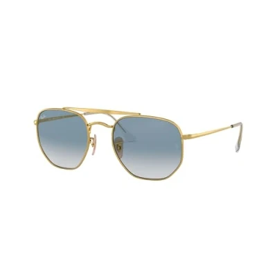 Imagen de Ray Ban 0Rb3648, Gafas de Sol Unisex Adulto, Dorado (Light Blue Gradient), 54