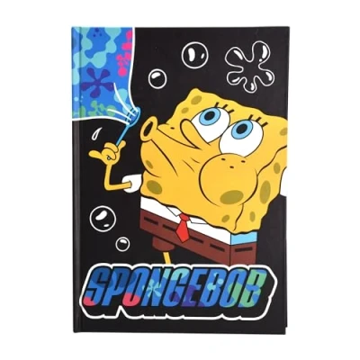 Imagen de SpongeBob Squarepants Bob Esponja Pantalones Cuadrados cuaderno, diario con 120 páginas, formato A5, Official Merch