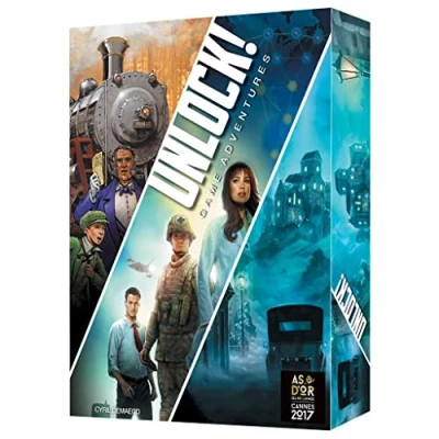 Imagen de Space Cowboys Unlock! Game Adventures Juego De Mesa Escape Room para Adultos y Familias a Partir 10 Años 1 6 Jugadores 60 Minutos por Partida Español