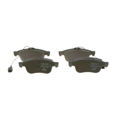 Imagen de BOSCH 0 986 494 795 Juego de pastillas freno Low Metallic con sensor desgaste incorporado clip émbolo, Chapa antichirridos