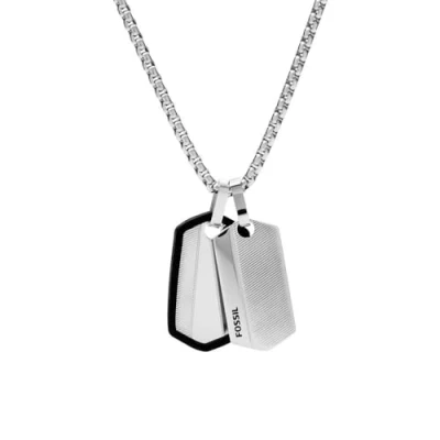 Imagen de Fossil Dress Collar silvercoloured, Hombre, Talla: One Size, Silver coloured