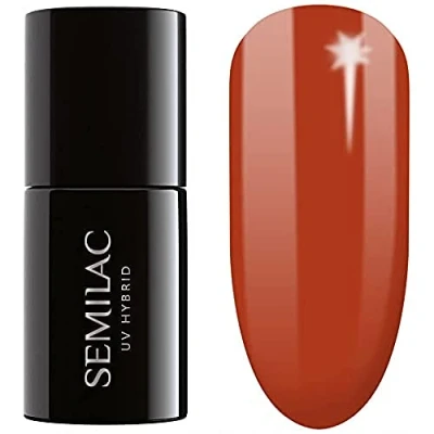 Imagen de Semilac Esmalte Semipermanente UV 402 Spicy Pumpkin 7ml