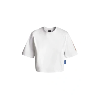 Imagen de Red Bull Racing x Pepe Jeans BOXY CROP Camiseta estampada, Mujer, Talla: Large, White