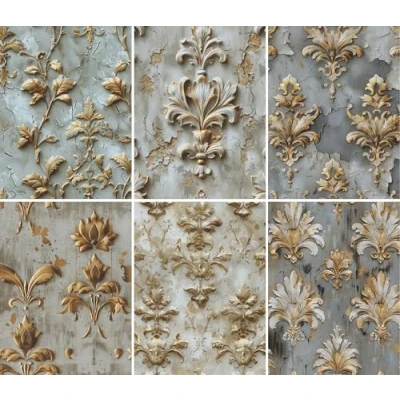 Imagen de Papel de arroz blanco en relieve, 20,3 x 26,7 cm, para tarjetas scrapbooking y manualidades