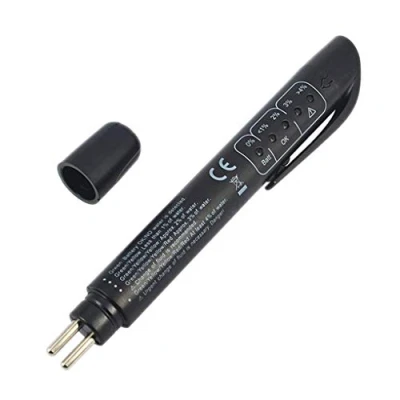 Imagen de DIAMOEN Herramienta de comprobador líquido Frenos automóviles Freno Detector Aceite Fluid Dot 3 4 Prueba penetración DOT5.1 Auto Tester