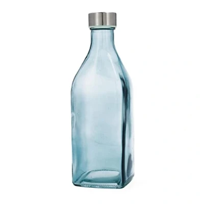 Imagen de Quid Habitat Botella Mesa Vidrio Con Tapón 1l Verde