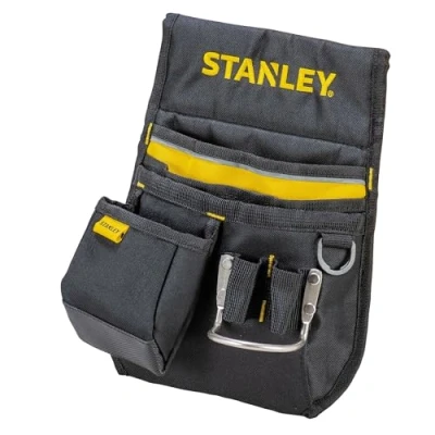 Imagen de STANLEY Cinturón Portaherramientas de Nylon, Bolsa Resistente 600X600 Denier, Múltiples Compartimentos, Anillo Portamartillo, Acolchado Trasero, 1 96 181