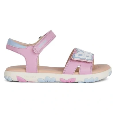 Imagen de Geox J Sandal Haiti Girl, Sandalia, Dk Pink Sky, 31 EU
