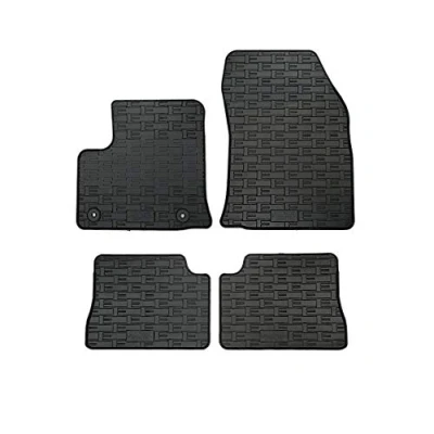Imagen de AutoStyle CK ROP01 Juego de alfombrillas suelo caucho macizo delante y detrás 4 negro OPEL: Corsa F Hatchback, PEUGEOT: 208 II Hatchback