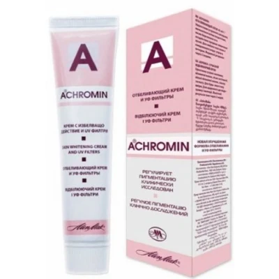 Imagen de Achromin Skin Whitening Cream For Dark Spots, Age Spots and Post Pregnancy Brown Patches 2x45ml (saver pack)