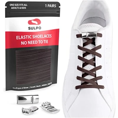 Imagen de SULPO Cordones de Silicona Sin Necesidad Atar Planos con Cerradura Magnética