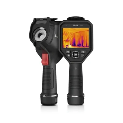 Imagen de Cámara termográfica profesional HIKMICRO M11W, pantalla táctil de 3,5&#039;, 192 x 144, 8Mp campo visión, 16GB, Wi Fi, 25 Hz, 2 baterías litio, hasta 12 horas funcionamiento, 37,2 27,8 FOV