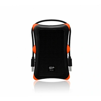 Imagen de Silicon Power Rugged Armor A30 Disco duro externo portátil de 1 TB (2.5&quot;, USB 3.0, SATA III), color negro