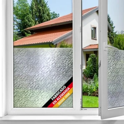 Imagen de d c fix vinilo adhesivo para cristales ventanas Nieve autoadhesivo opaco translúcido privacidad decorativo mampara de ducha baño lámina pegatina 45 cm x 2 m