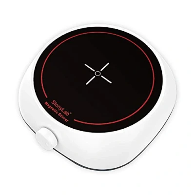 Imagen de stonylab Mini Agitador Magnético con Barra de Agitación, Capacidad 2L 200 1800 rpm Levorotar Velocidad Magnetic Stirrer, Potencia, Nominal 5W, 220V