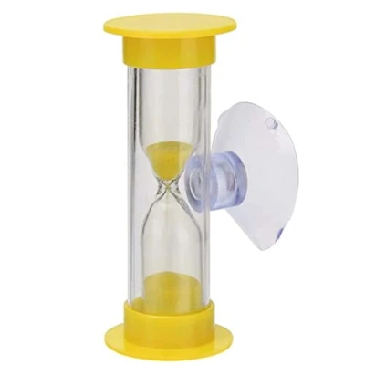 Imagen de reloj de arena para cepillarse los dientes, 2 minutos, niños, decoración del hogar