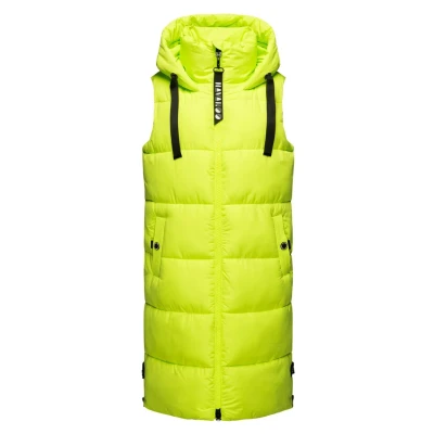 Imagen de Navahoo Schnuffelchen Chaleco, Mujer, Talla: Small, Neon green